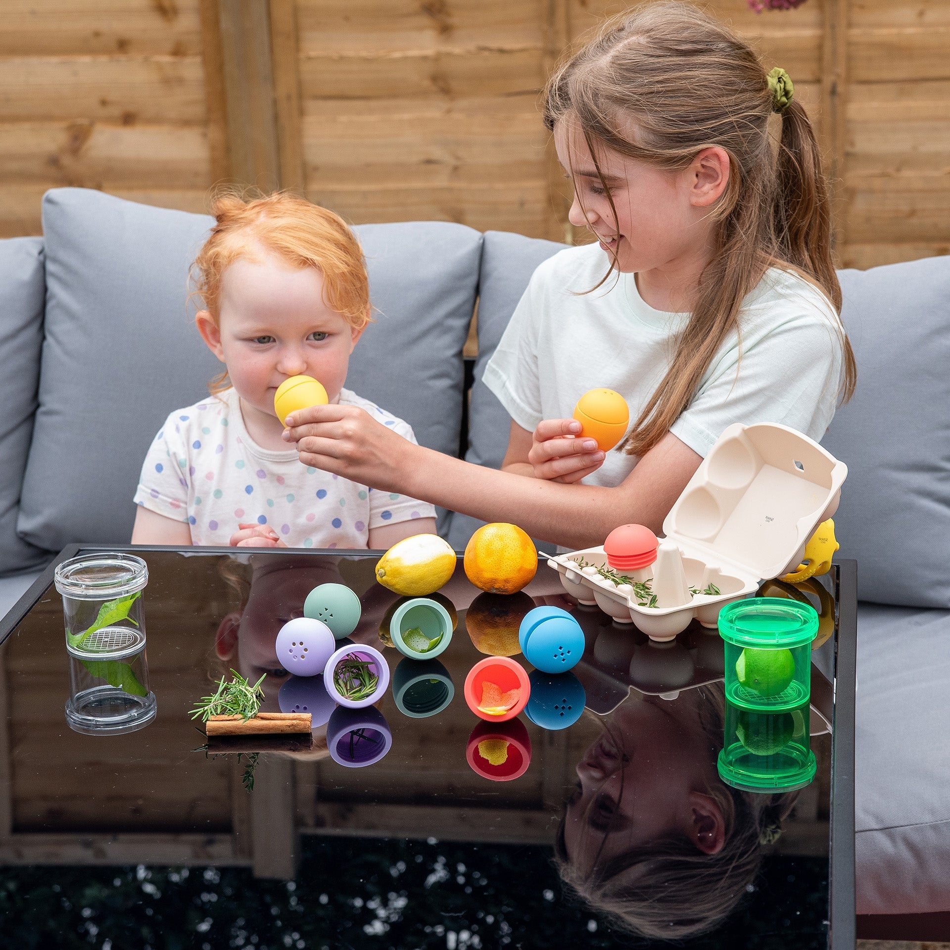 SiliSoft® Sensory Eggs - Rainbow