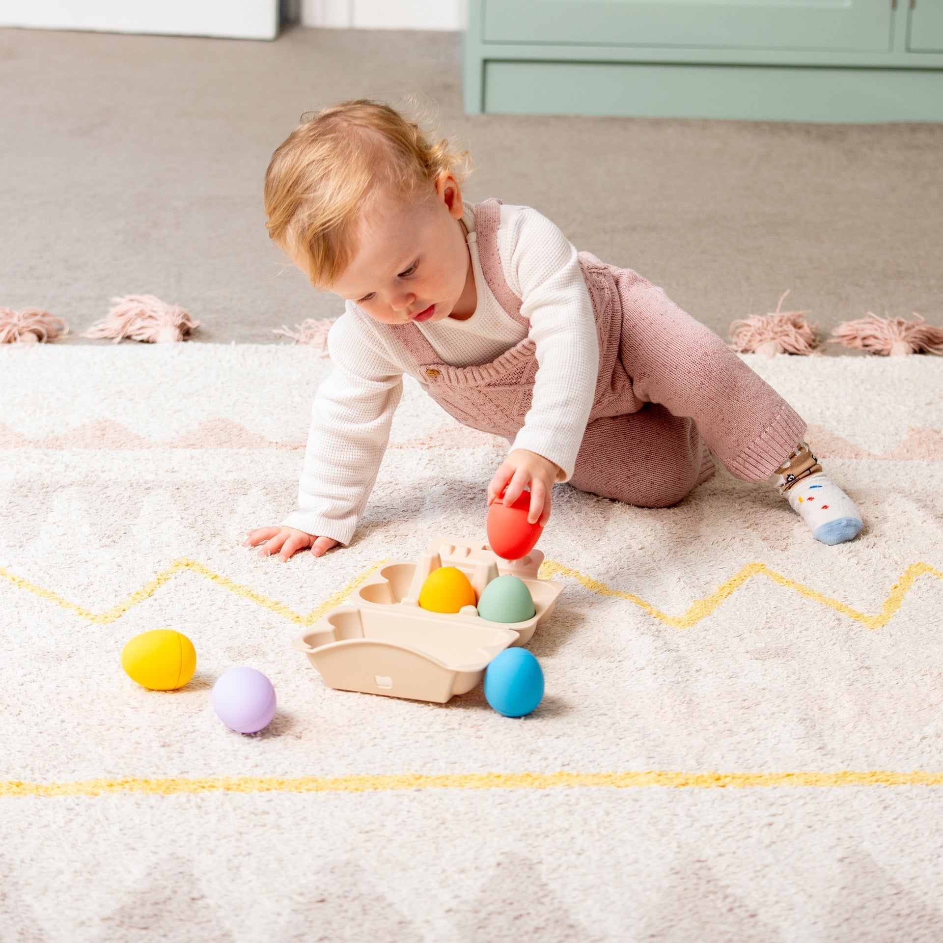 SiliSoft® Sensory Eggs - Rainbow