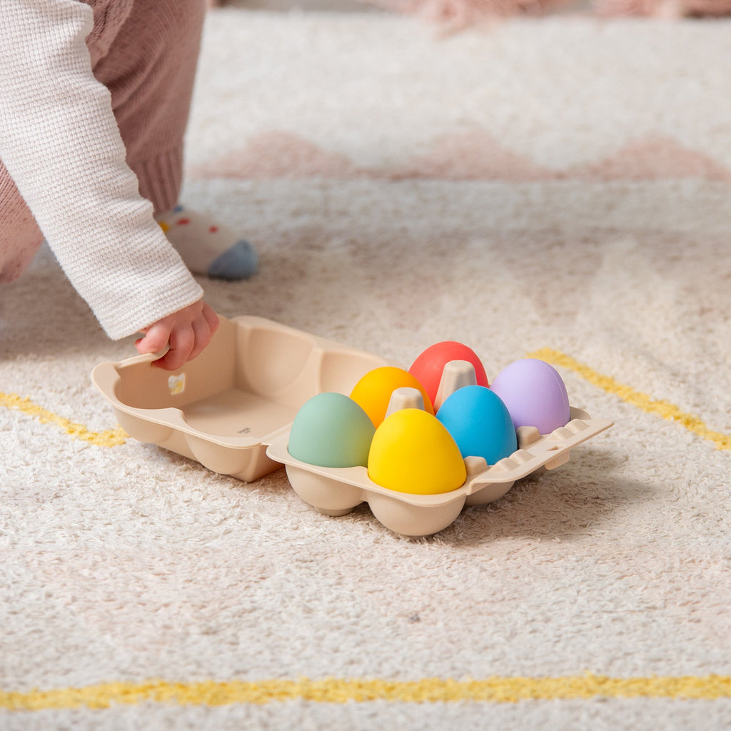 SiliSoft® Sensory Eggs - Rainbow