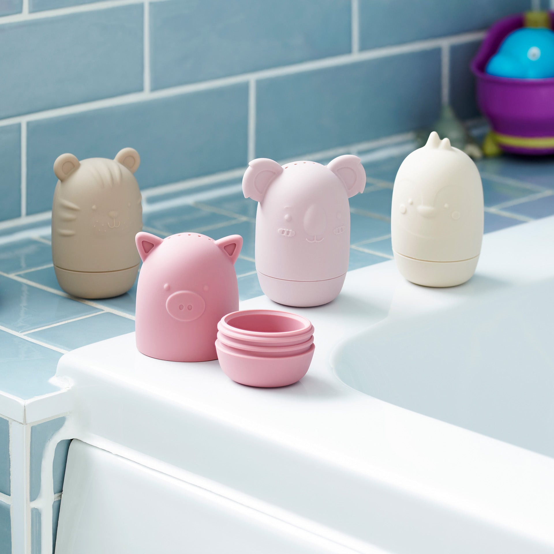 SiliSoft® Animal Squirters - Earth