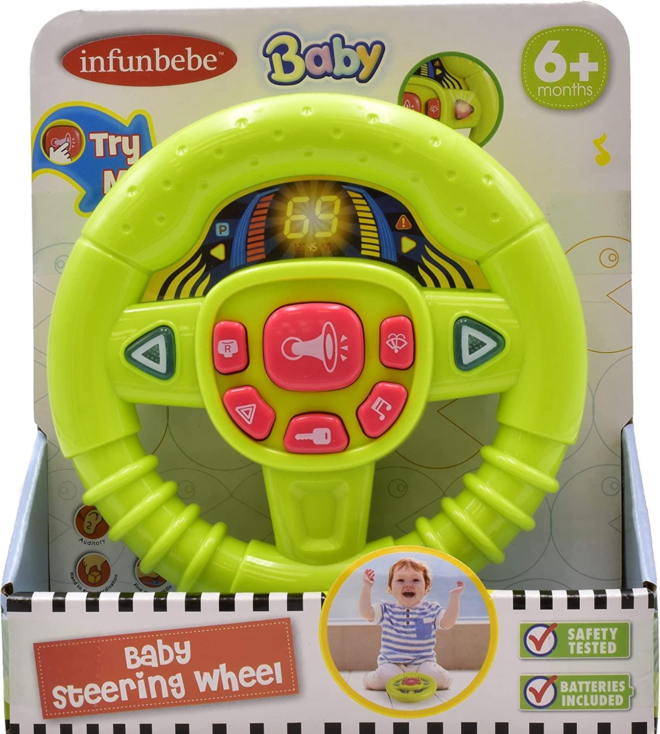 Pretend Steering Wheel with Sound Effects
