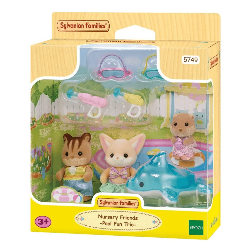 Sylvanian Families - Nursery Friends - Pool Fun Trio