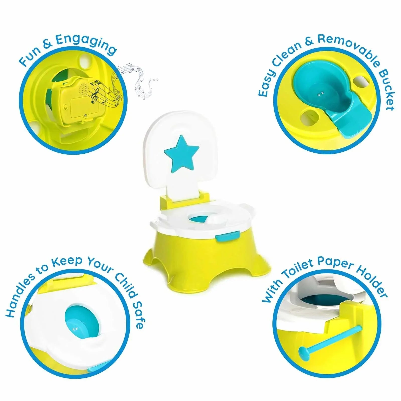 Baby Plus 3-in-1 Potty & Step Stool