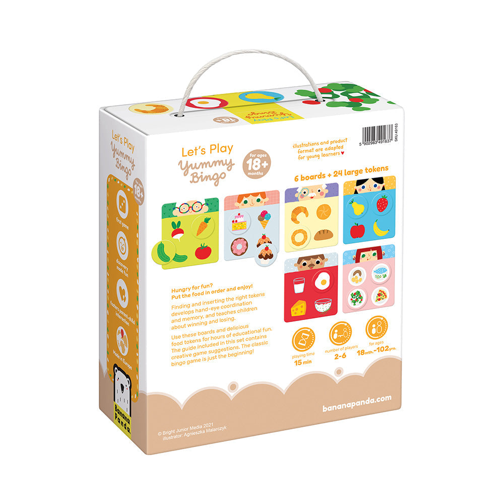 Banana Panda Yummy Bingo Game