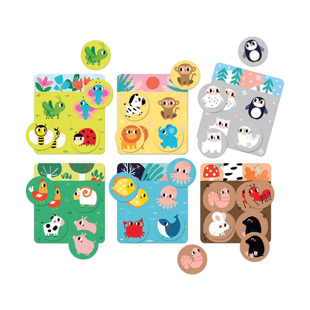 Banana Panda Habitat Bingo Game