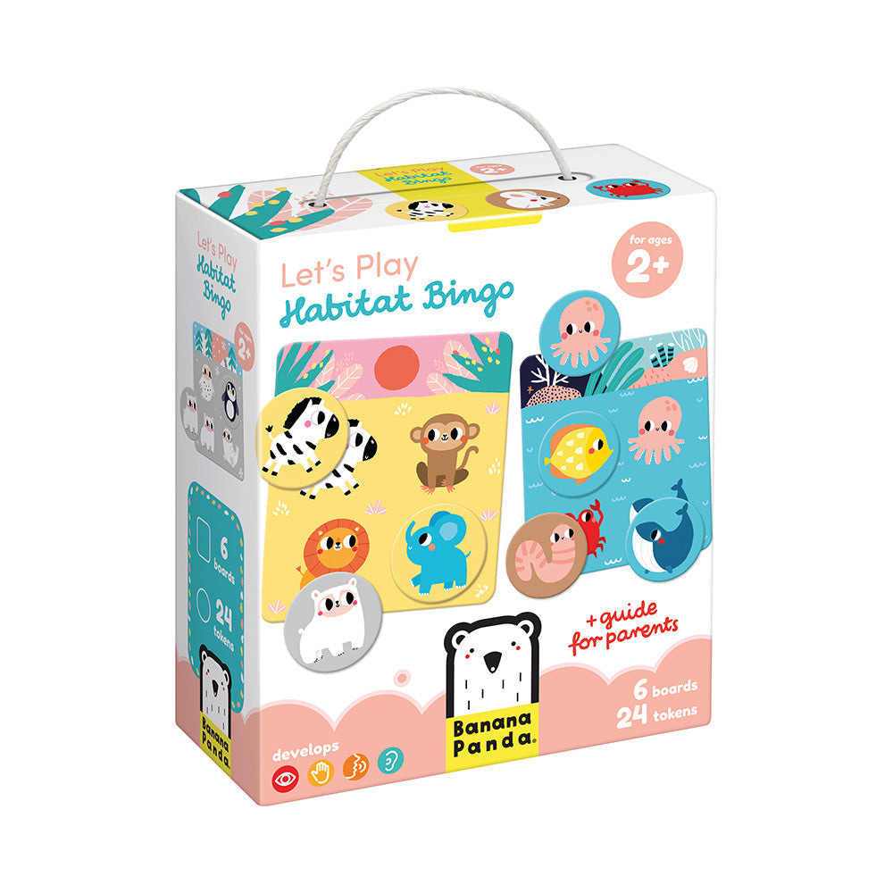 Banana Panda Habitat Bingo Game