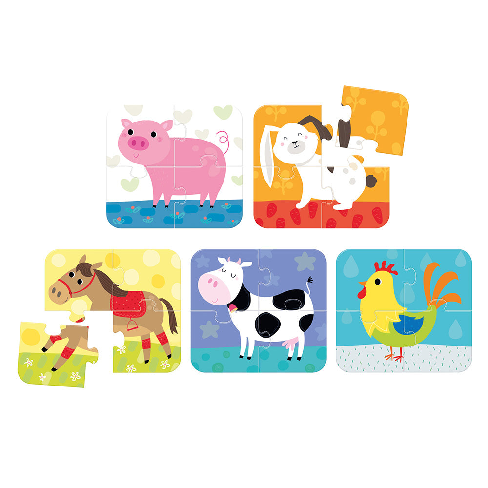 Banana Panda On-the-Go Animal Puzzle