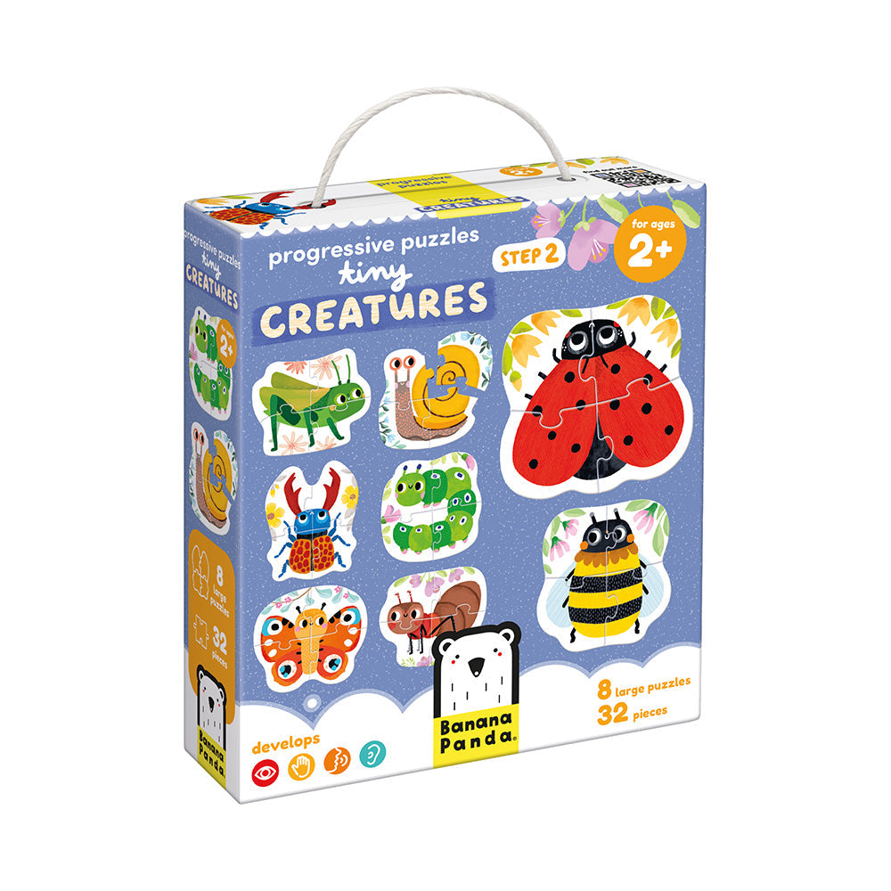 Banana Panda Progressive Puzzles Tiny Creatures