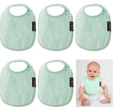 5 PACK - Mum 2 Mum Infant Wonder Bibs - 5 OF ANY ONE COLOUR