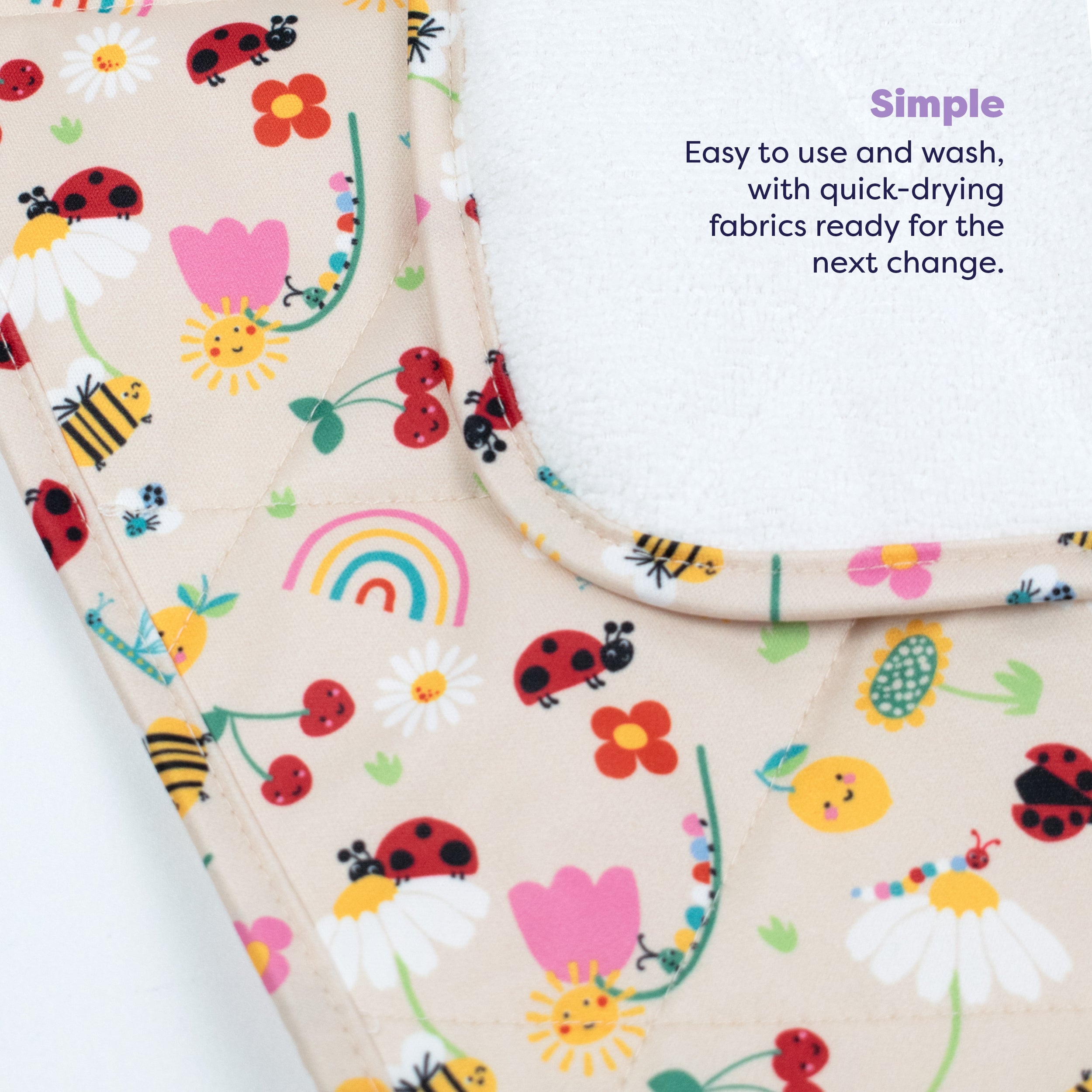 Bambino Mio On-The-Move Baby Changing Mat - Sunshine Friends