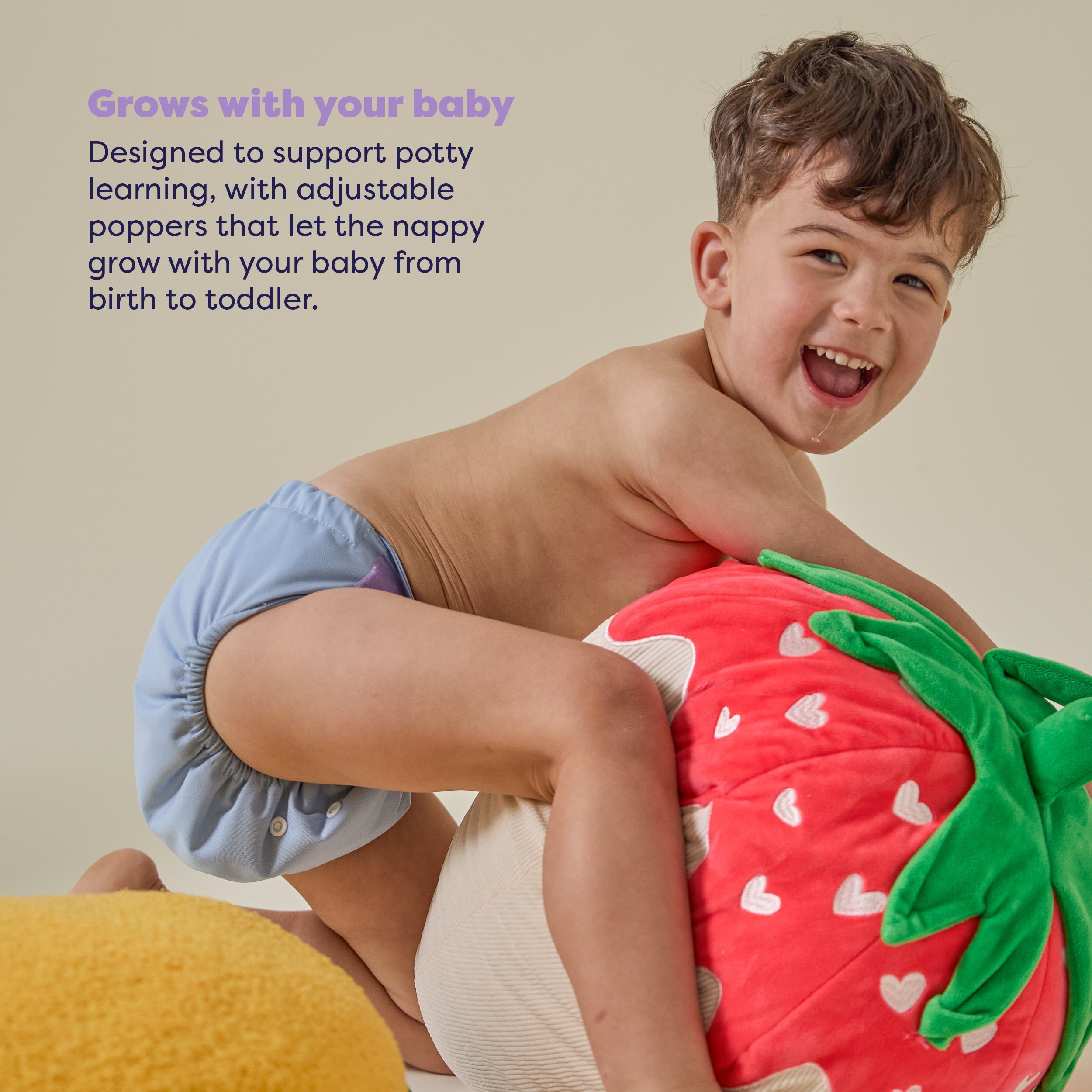 Bambino Mio Revolutionary Reusable Nappy - Blue