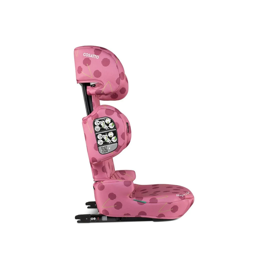 Cosatto Ninja Go I-Size Group 2/3 Car Seat - Cherry Pie