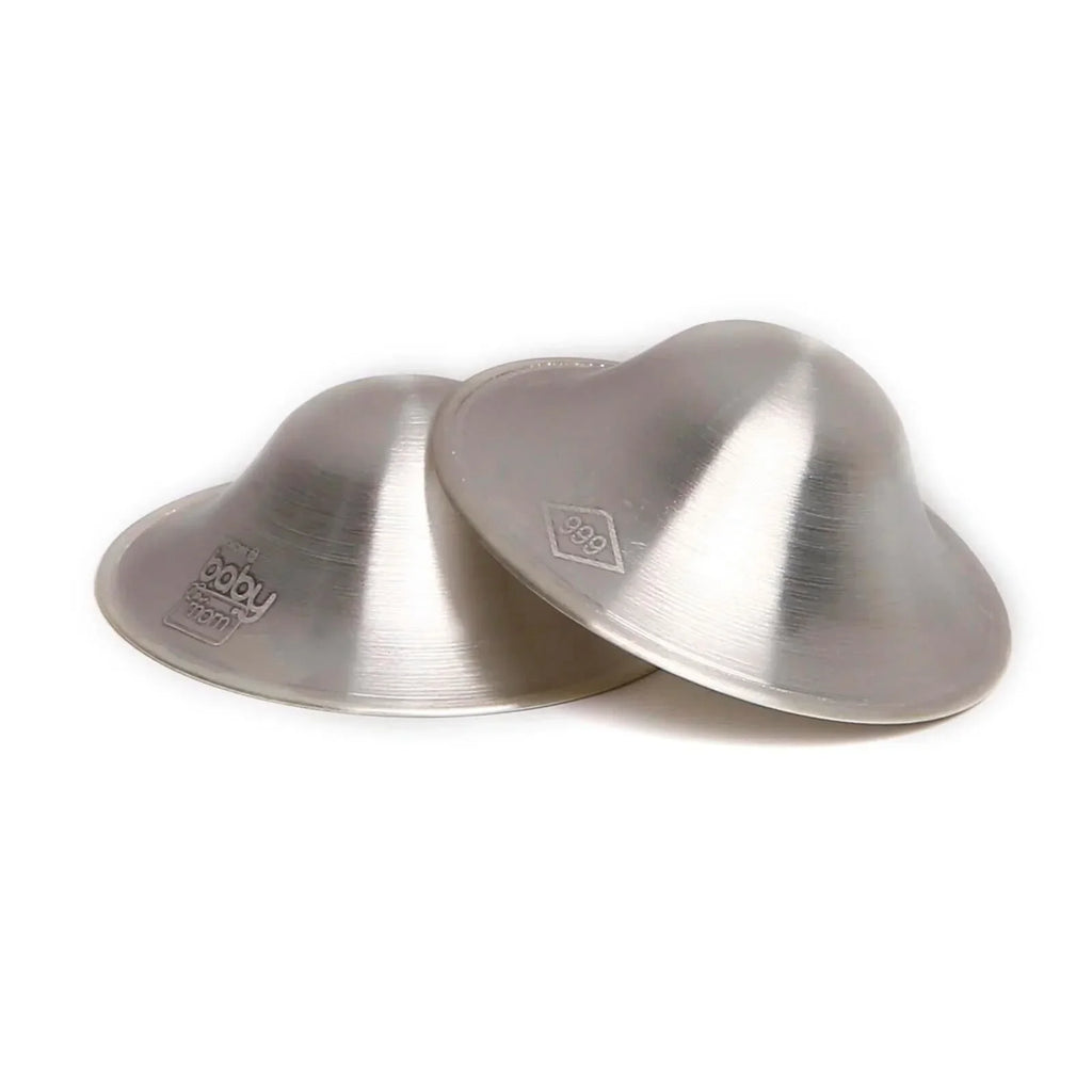 Sterling Silver Nipple Shield Covers / Nipple Cups - 2 Pack