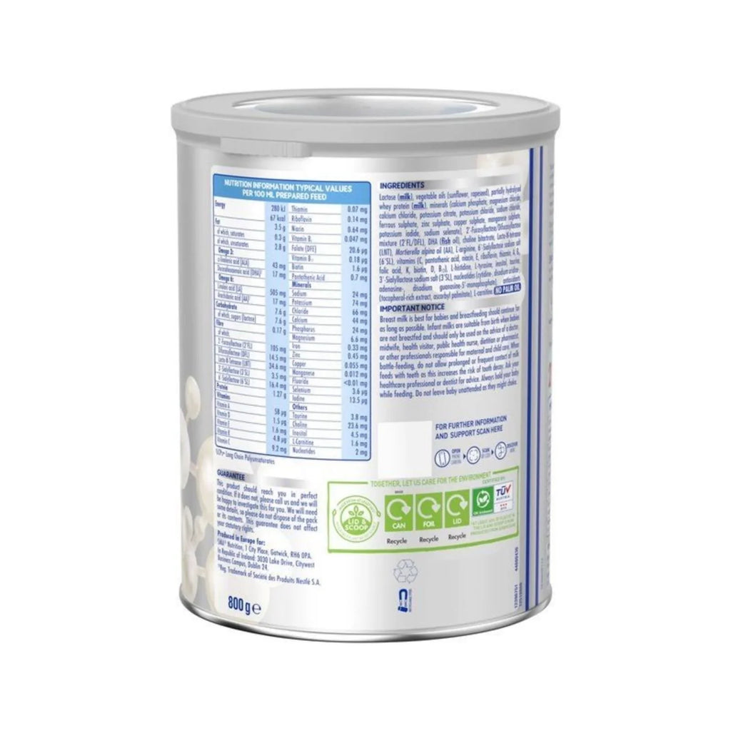 SMA Advanced 1 First Infant Milk Formula - from Birth 800g