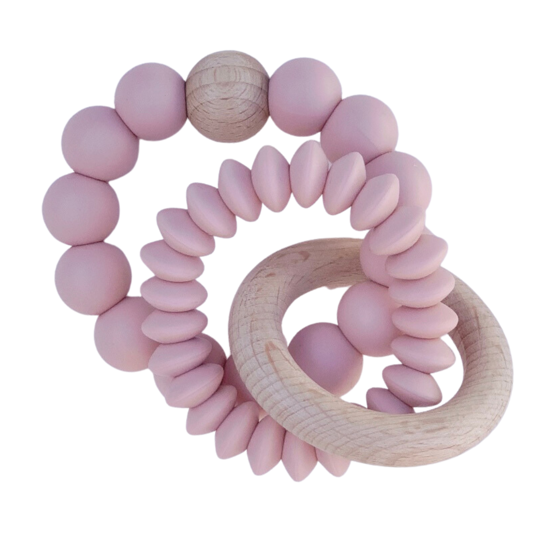 Lentil Duo Silicone Teething Ring