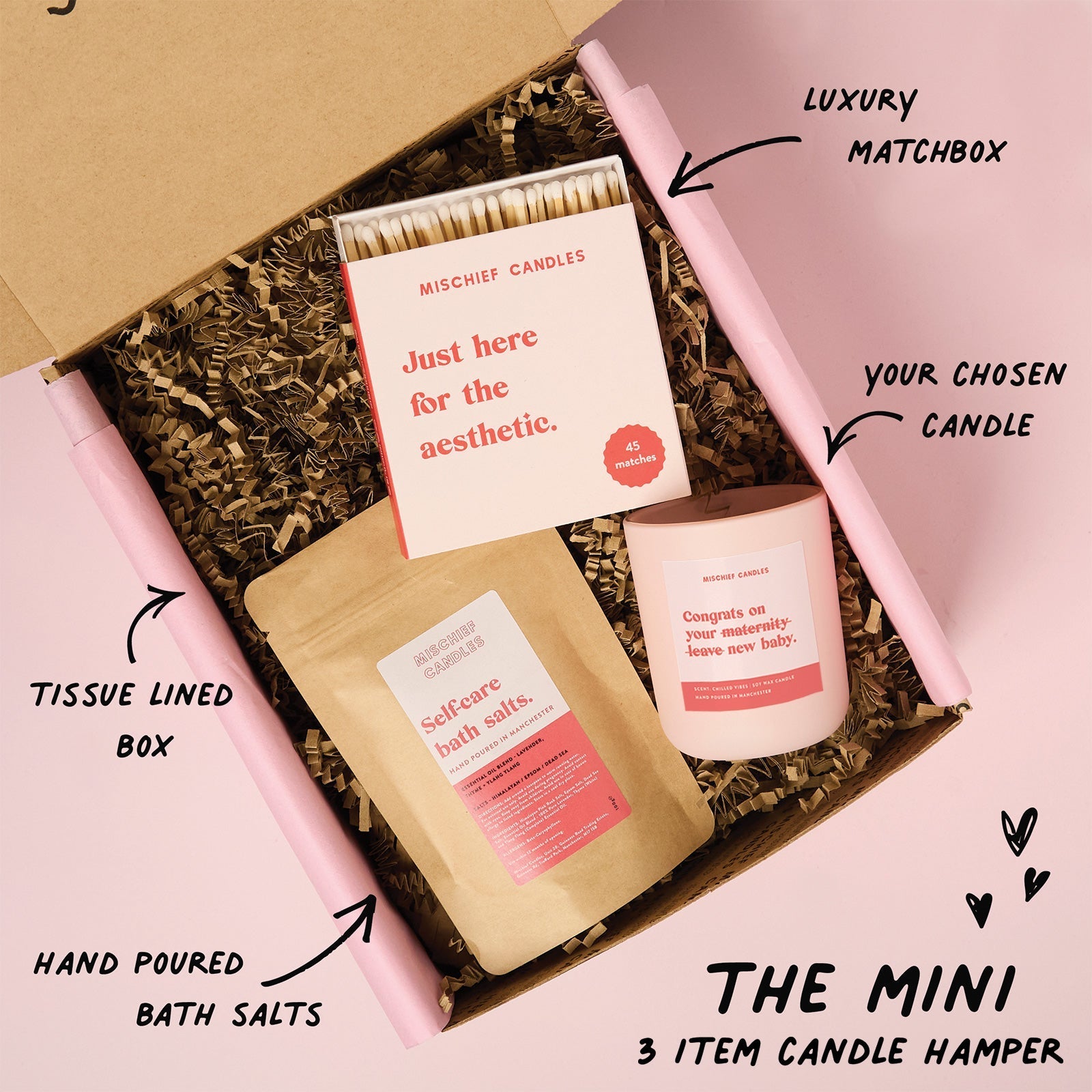 Glass Candle - Congrats on Maternity Leave