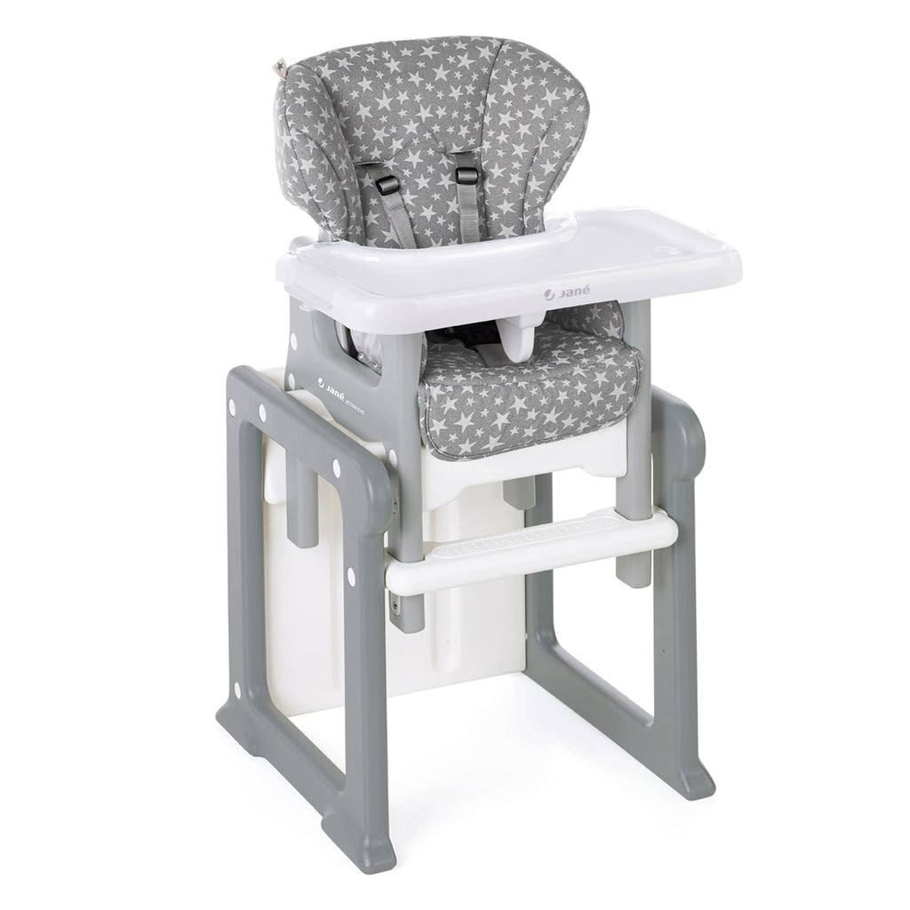 Jane Activa Evo 2in1 Highchair - Grey Star