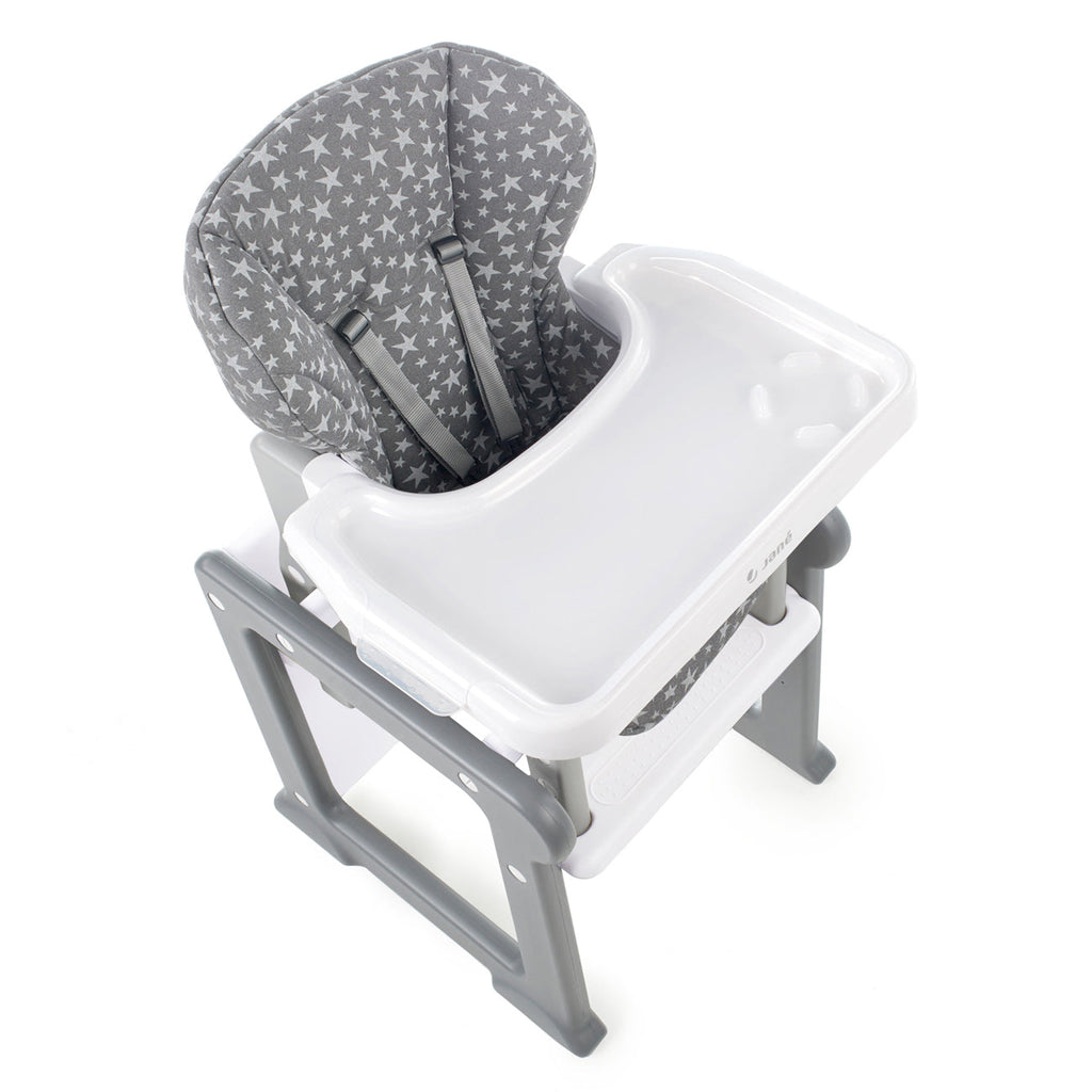 Jane Activa Evo 2in1 Highchair - Grey Star