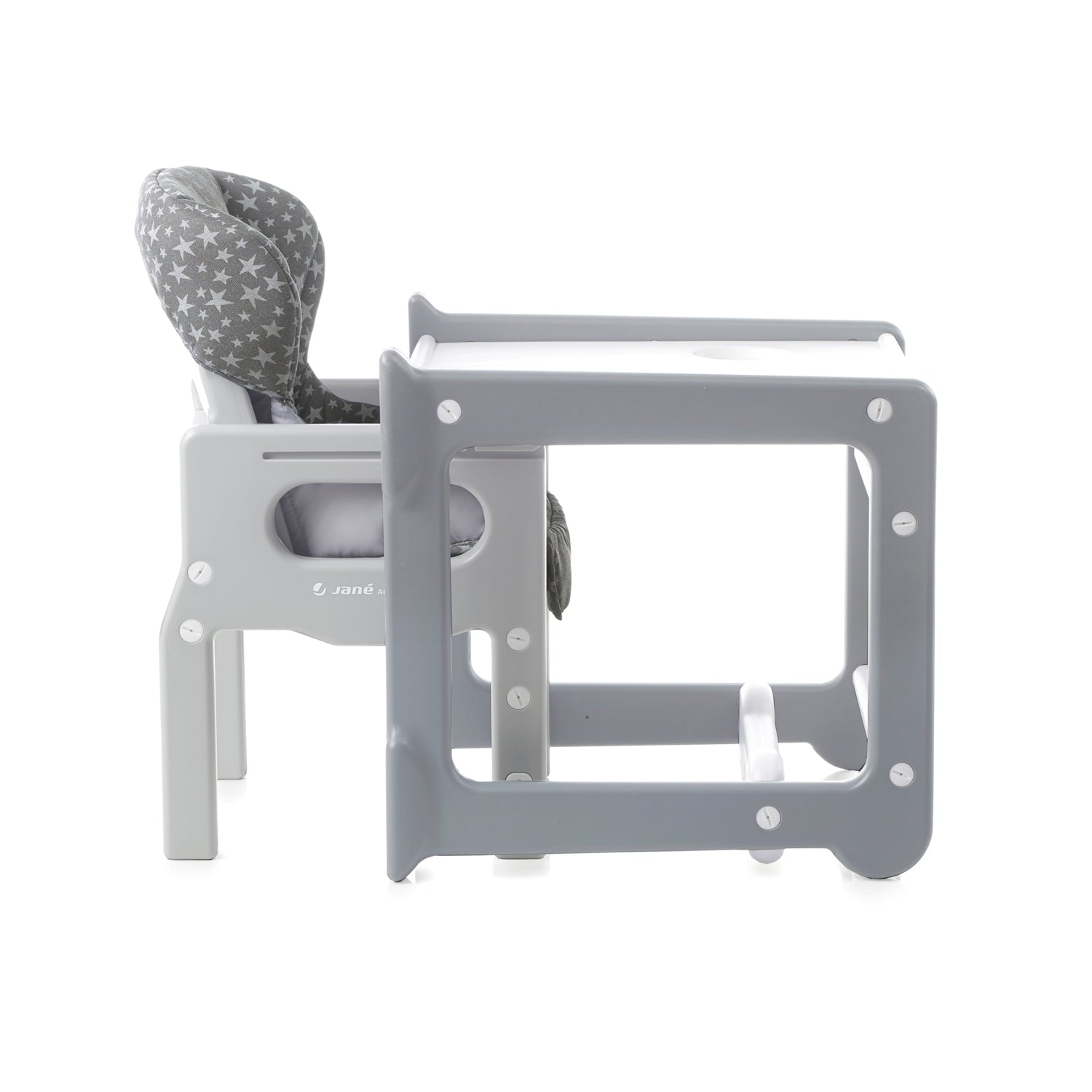 Jane Activa Evo 2in1 Highchair - Grey Star