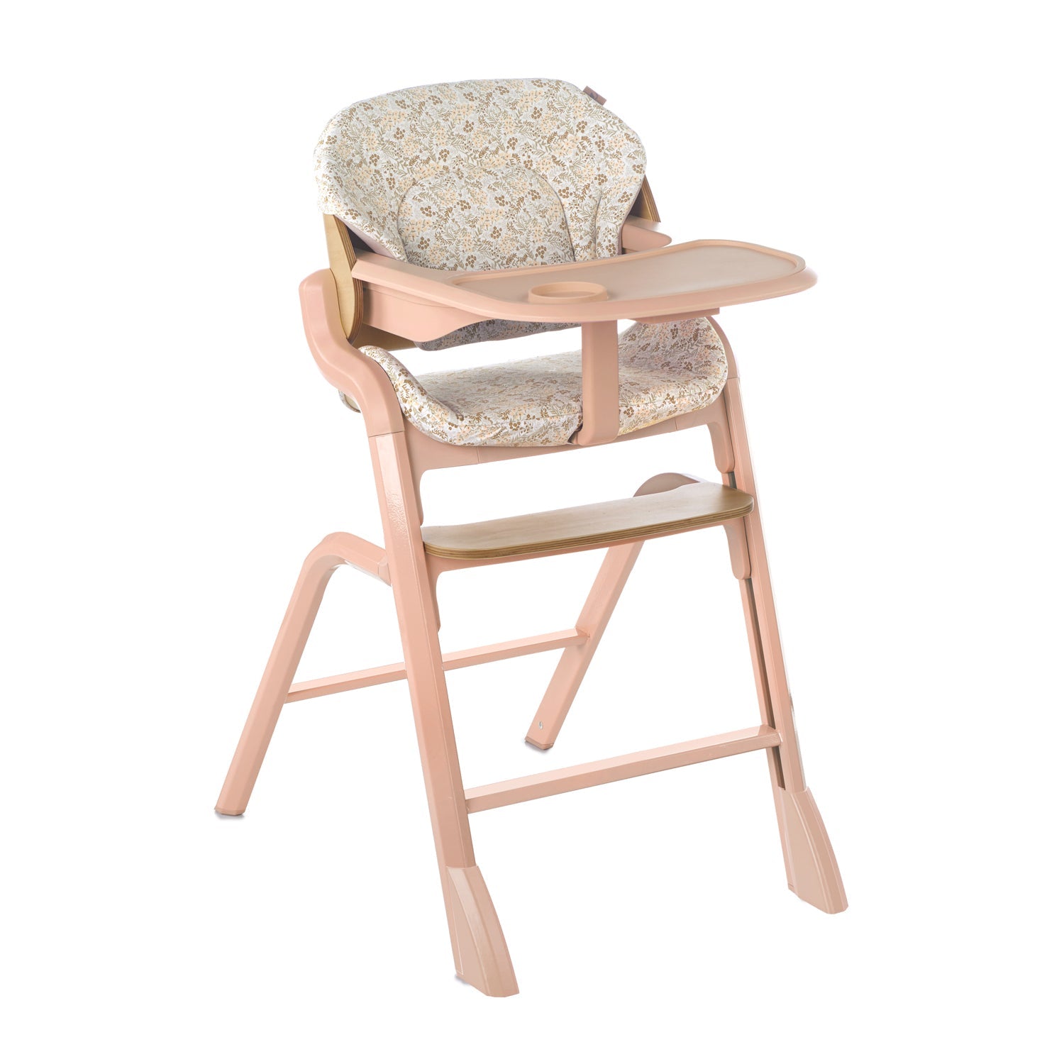 Jane Noah Highchair + Rocker Kit for Newborns - Pale Peach