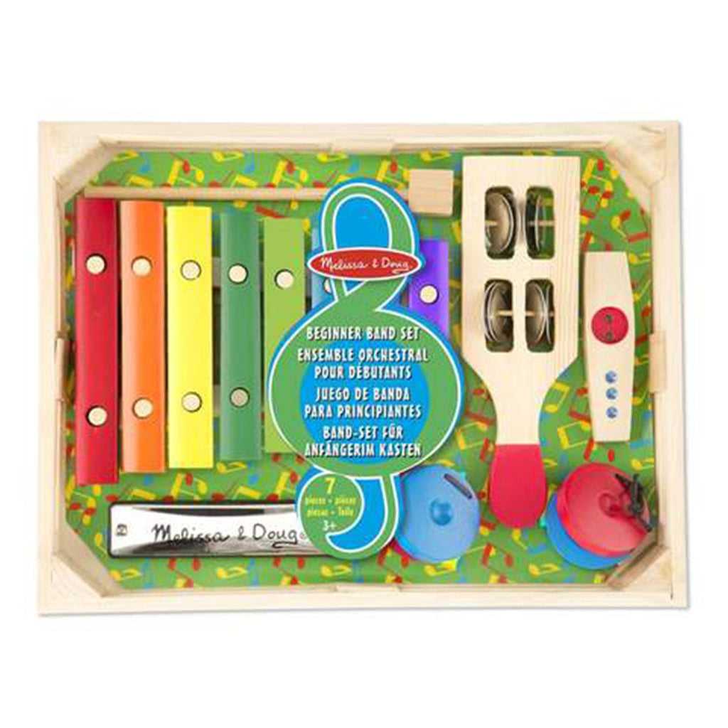 Melissa & Doug Beginner Musical Instrument Band Set