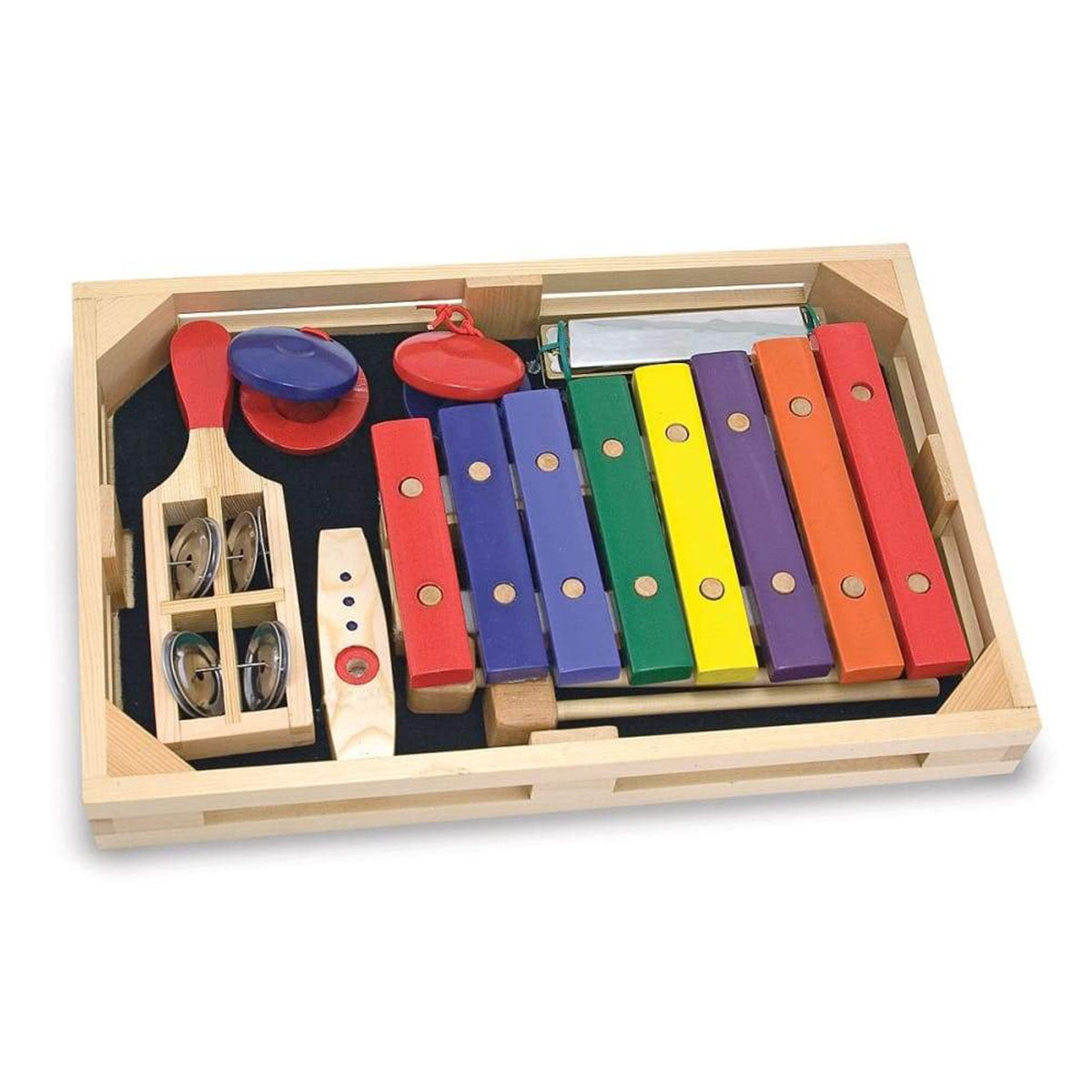 Melissa & Doug Beginner Musical Instrument Band Set