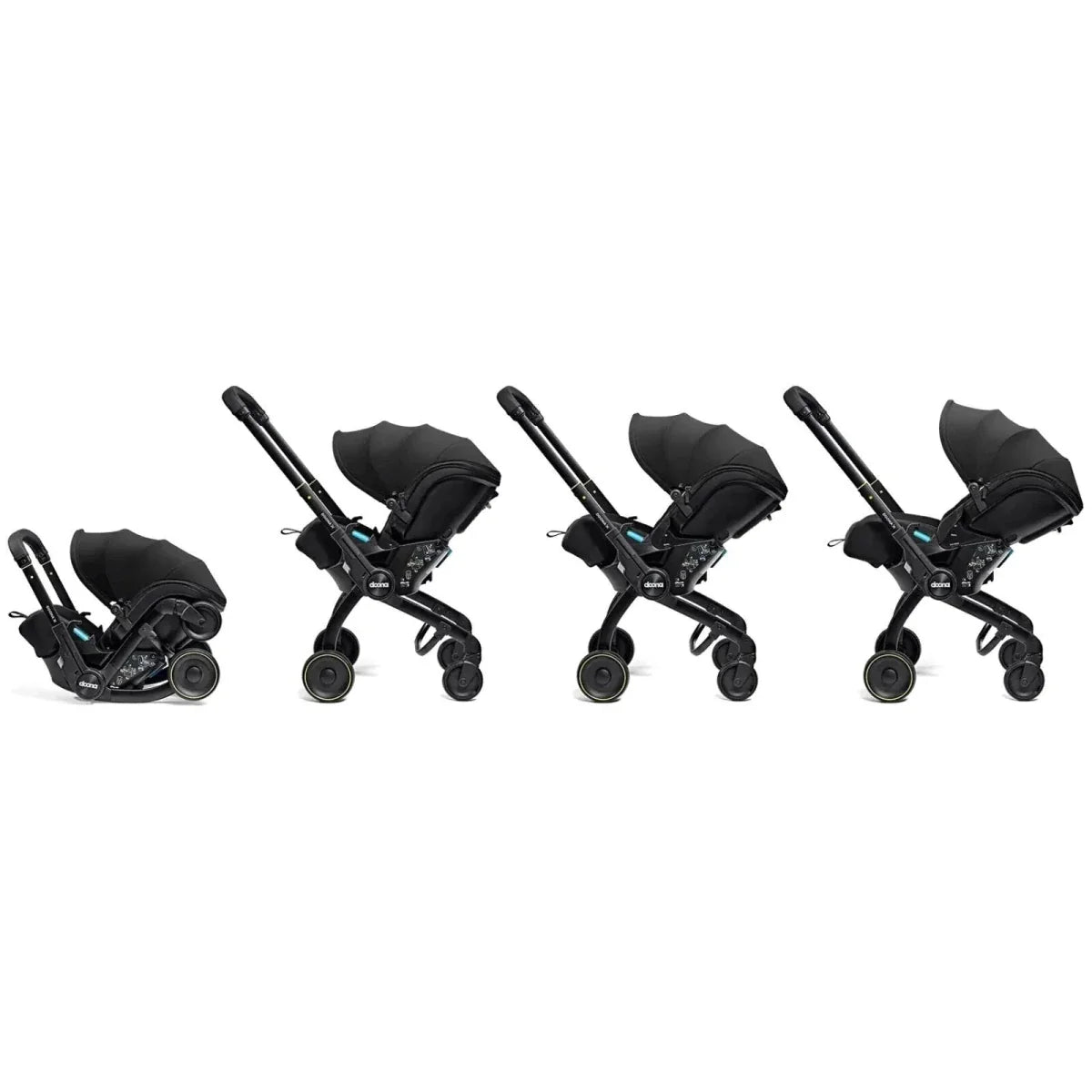 Doona X Infant Group 0+ Car Seat & Stroller - Nitro Black