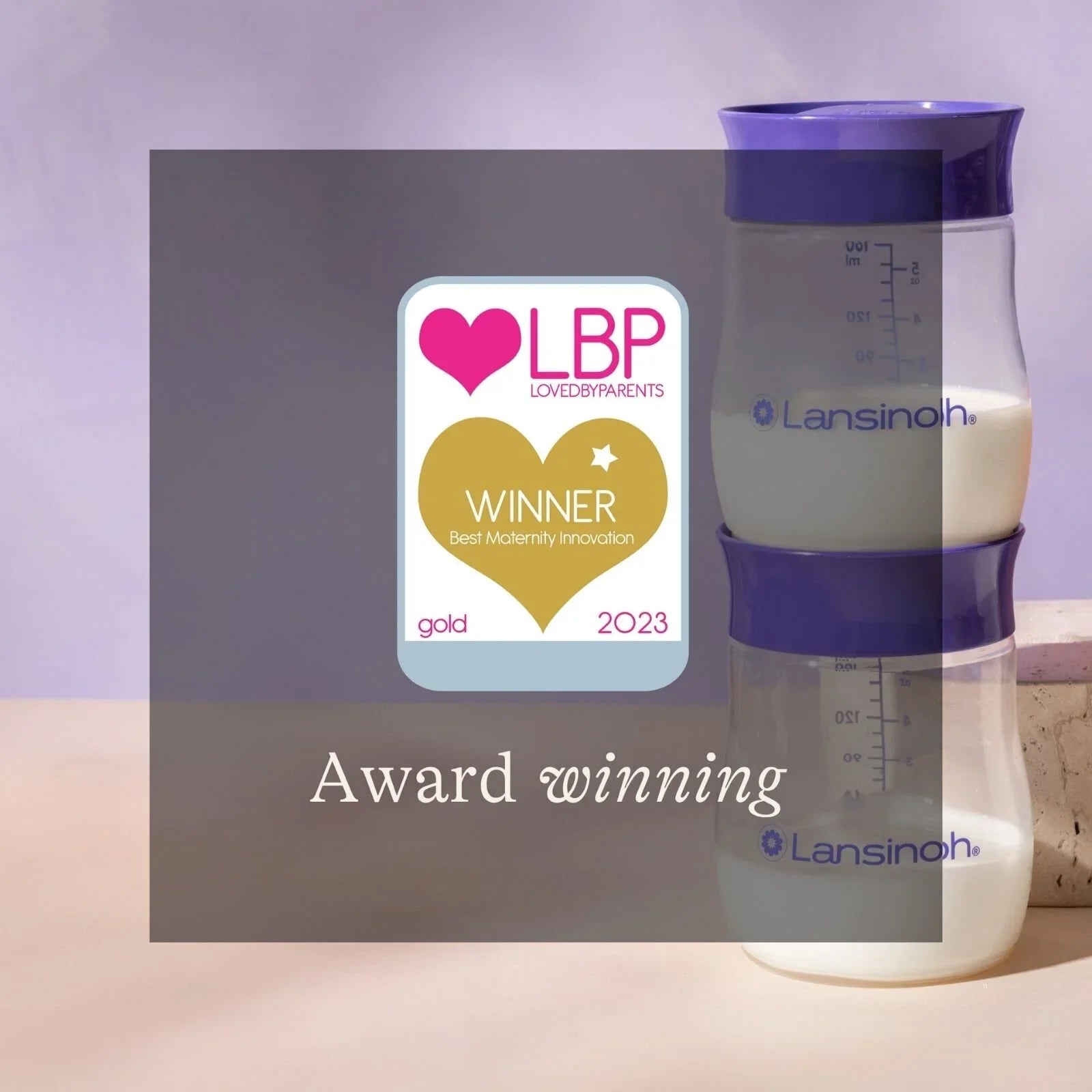 Lansinoh Breastmilk Storage Bottles - Pack of 4