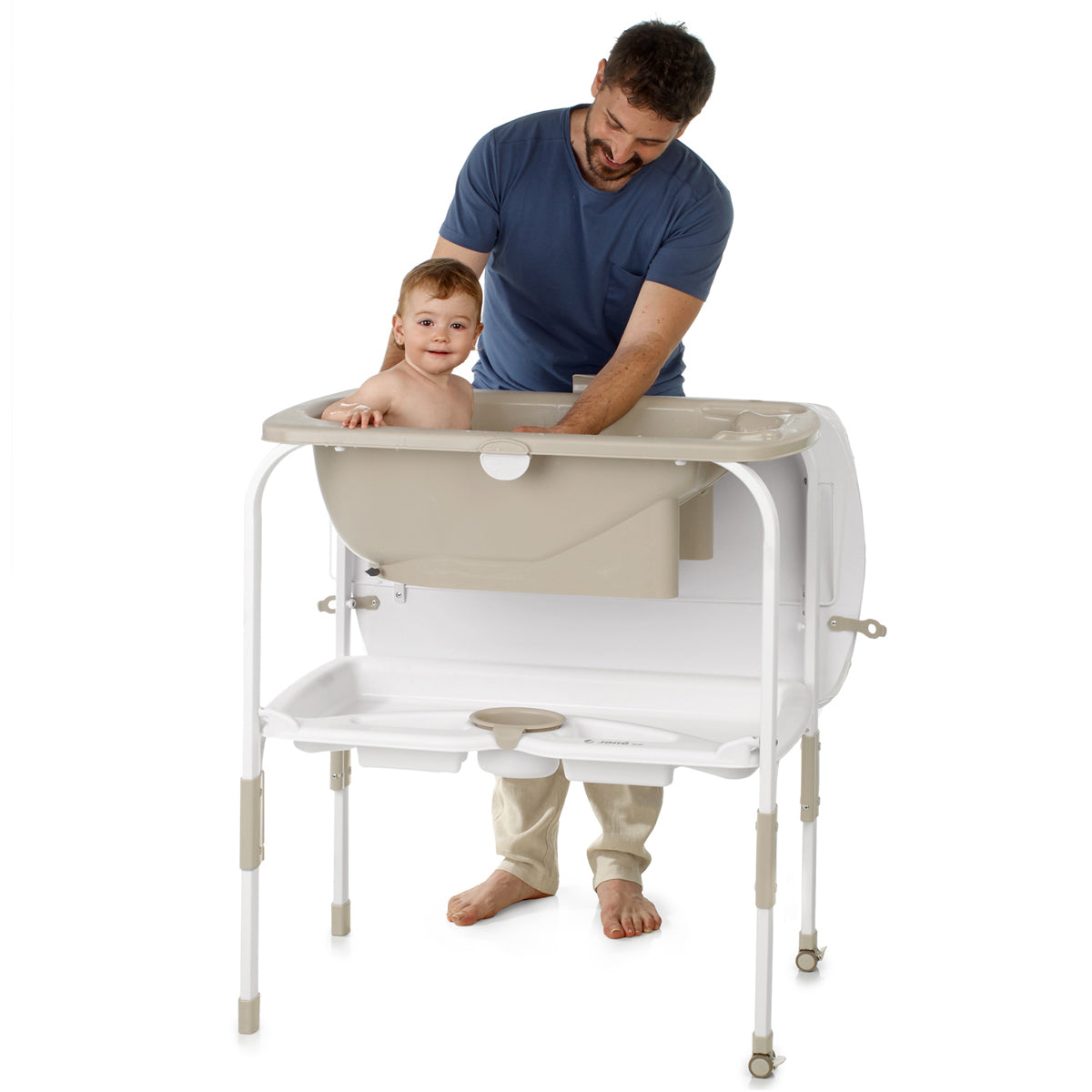 Jane Flip Baby Bath Changing Unit - Sesame