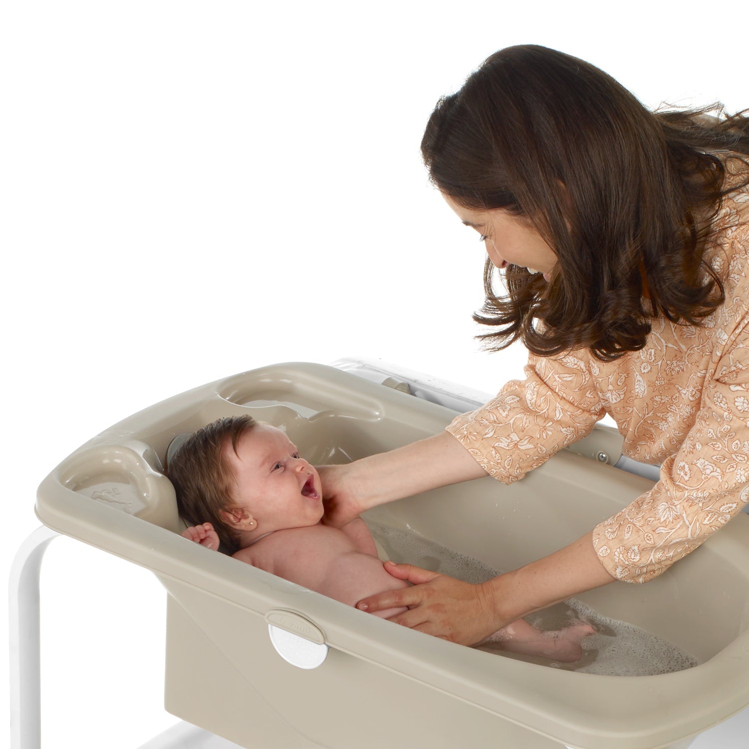 Jane Flip Baby Bath Changing Unit - Grey Star