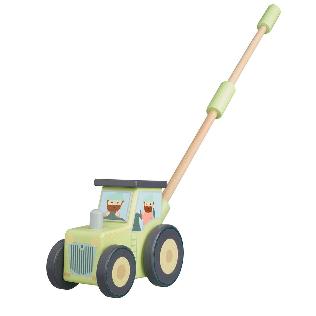 Orange Tree Toys - Tractor Wooden Push Along - Boxed