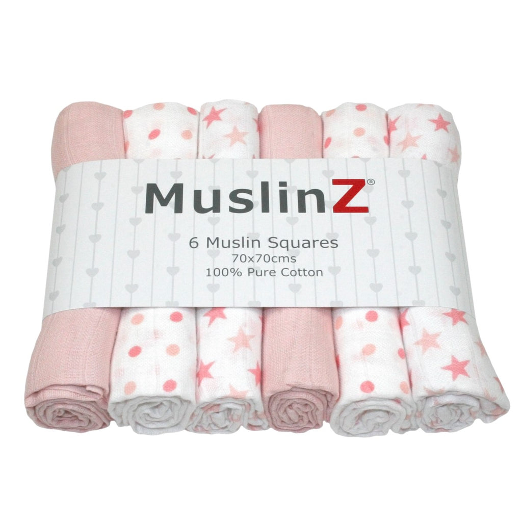 New Baby Gift Set with Soft Toy & Card - Pinks