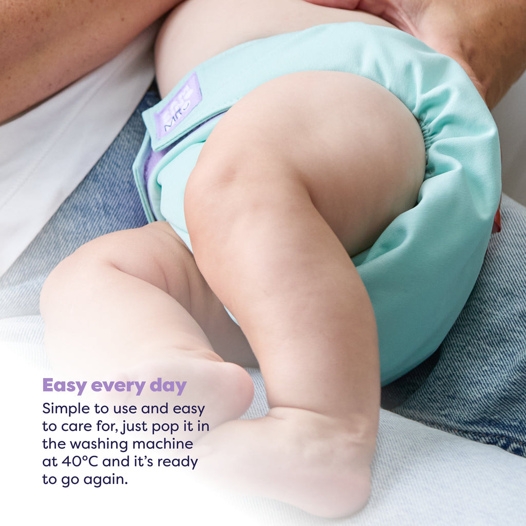 Bambino Mio Revolutionary Reusable Nappy - Aqua