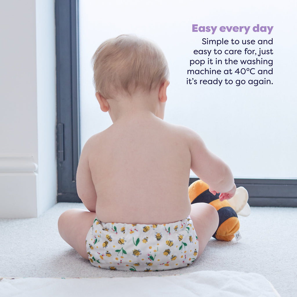 Bambino Mio Revolutionary Reusable Nappy - Busy Bees