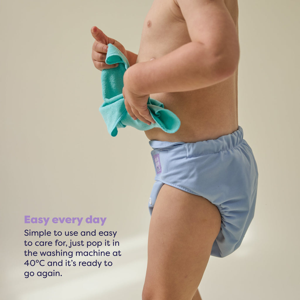 Bambino Mio Revolutionary Reusable Nappy - Blue