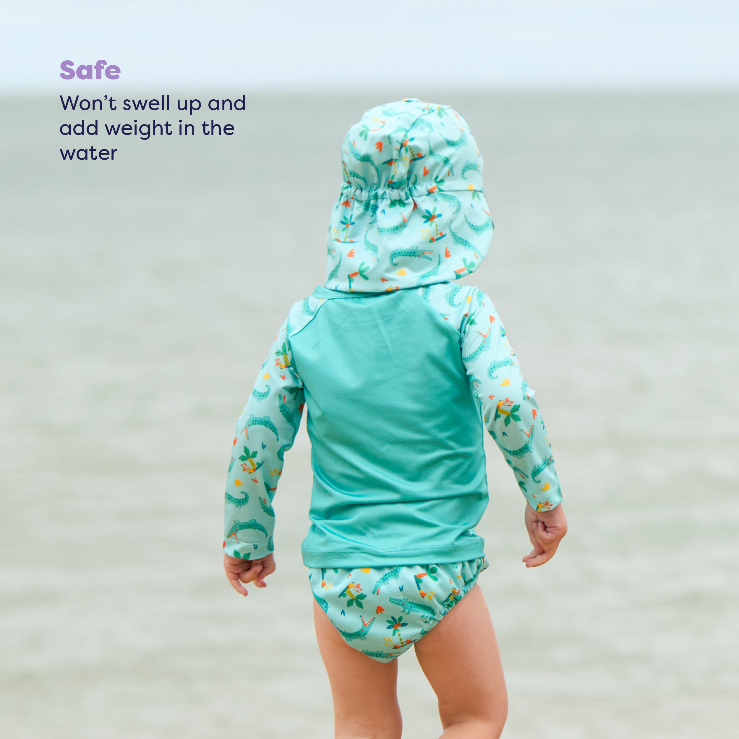Bambino Mio Reusable Swim Nappy - Crafty Croc
