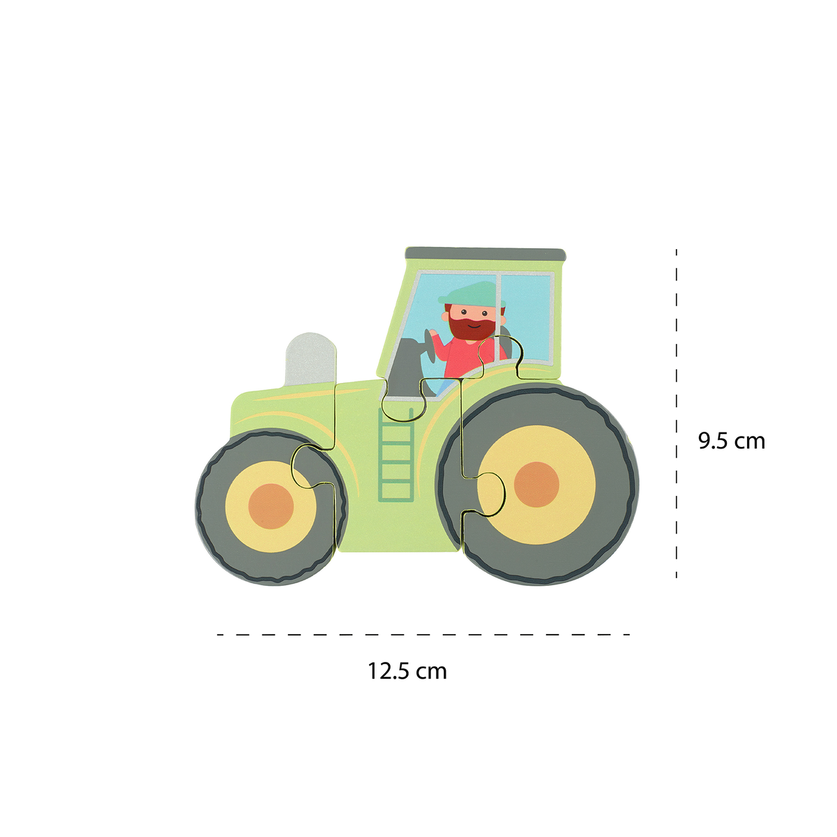 Orange Tree Toys - Tractor Wooden Puzzle
