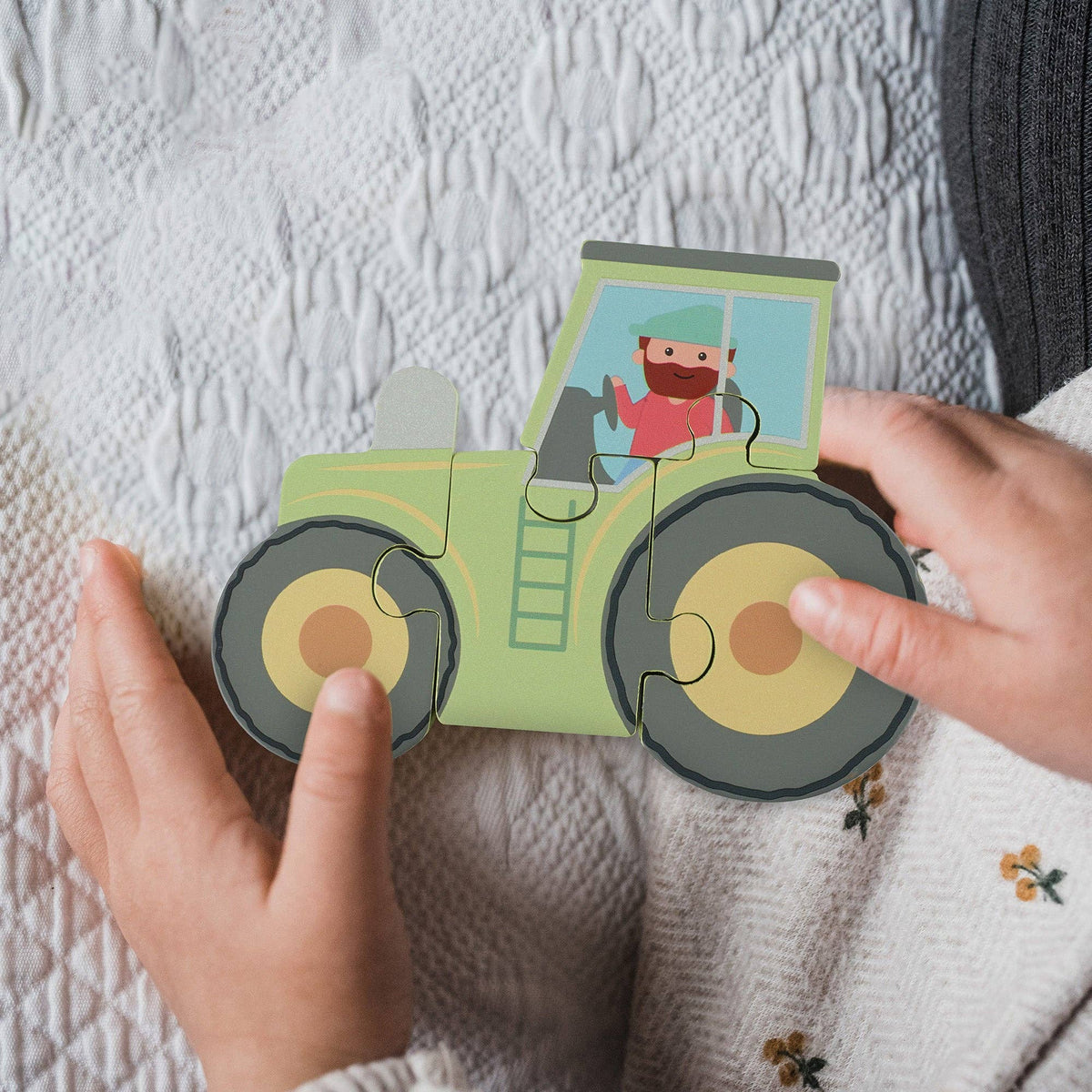 Orange Tree Toys - Tractor Wooden Puzzle