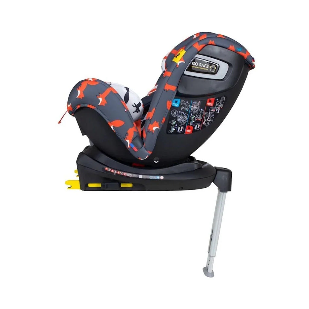 Cosatto All in All 360 Rotate i-Size Group 0+/1/2/3 Car Seat - Charcoal Mister Fox