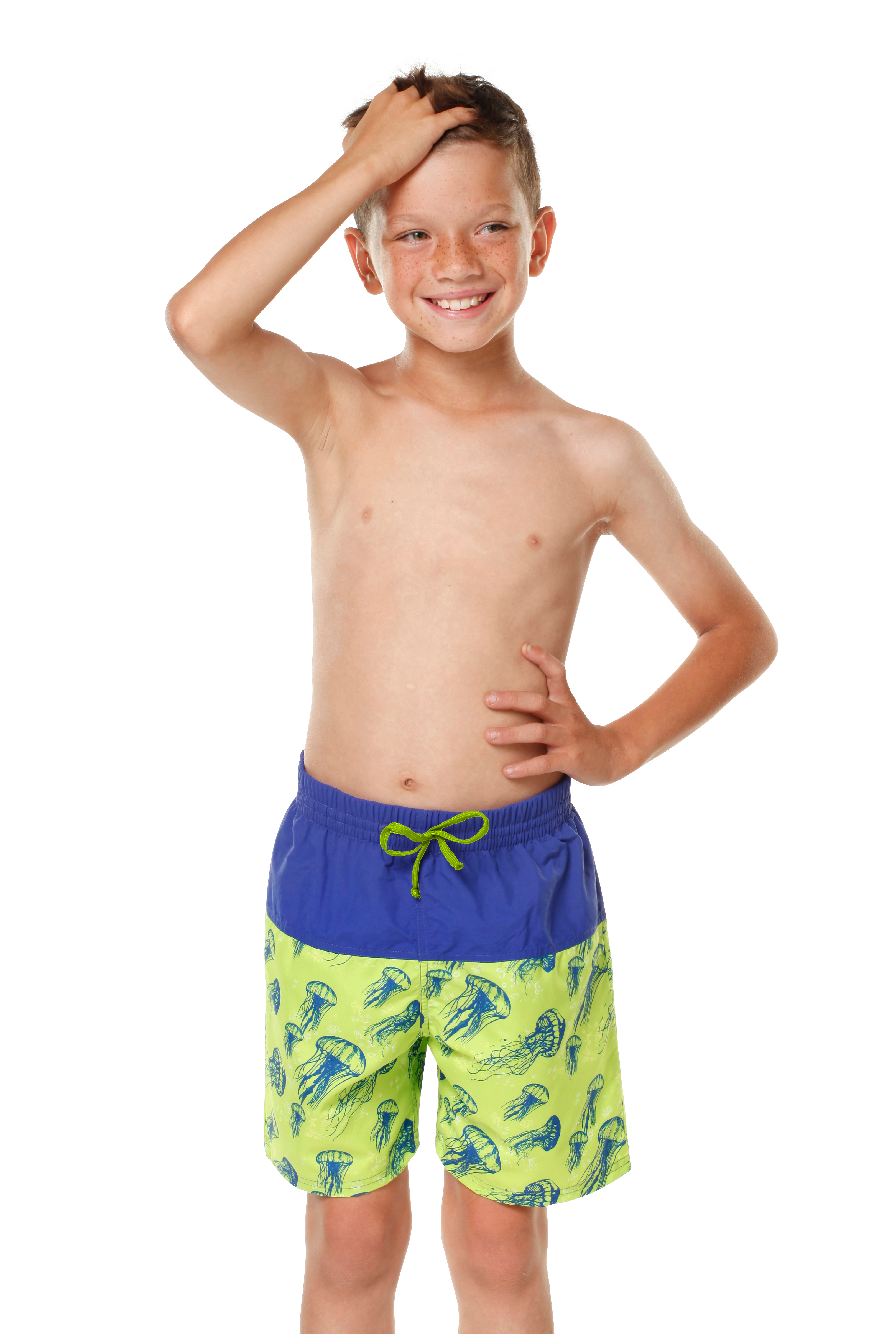 Kes-Vir Boy's Board Swim Shorts