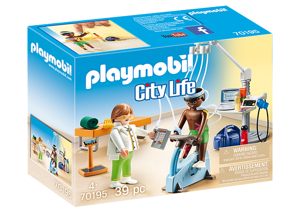 Playmobil City Life Physical Therapist - 70195