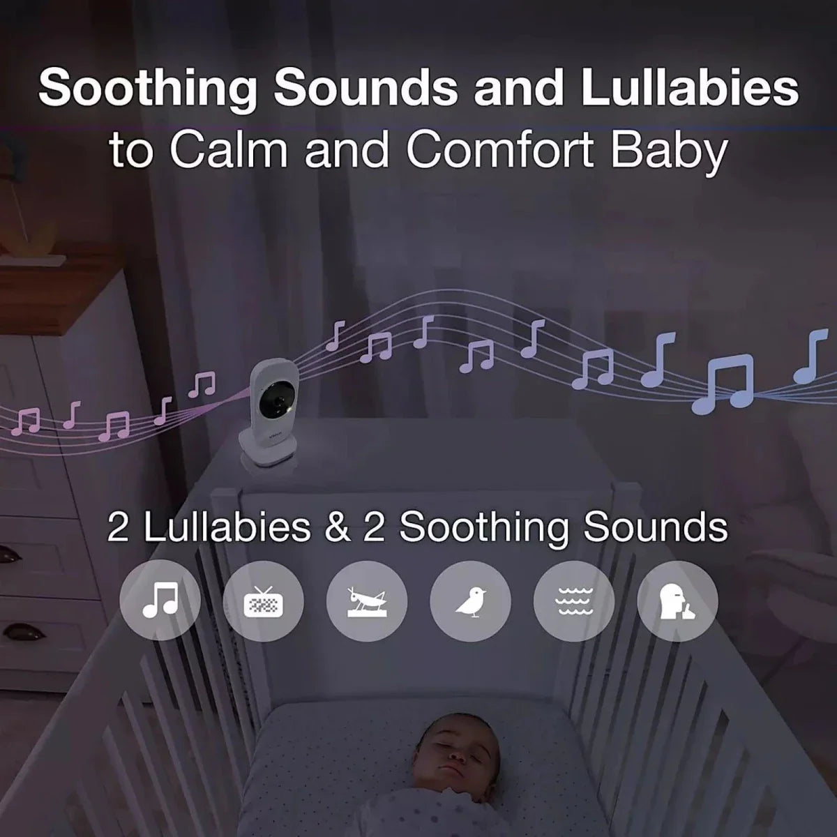 VTech VM4252 3.5" Video Baby Monitor