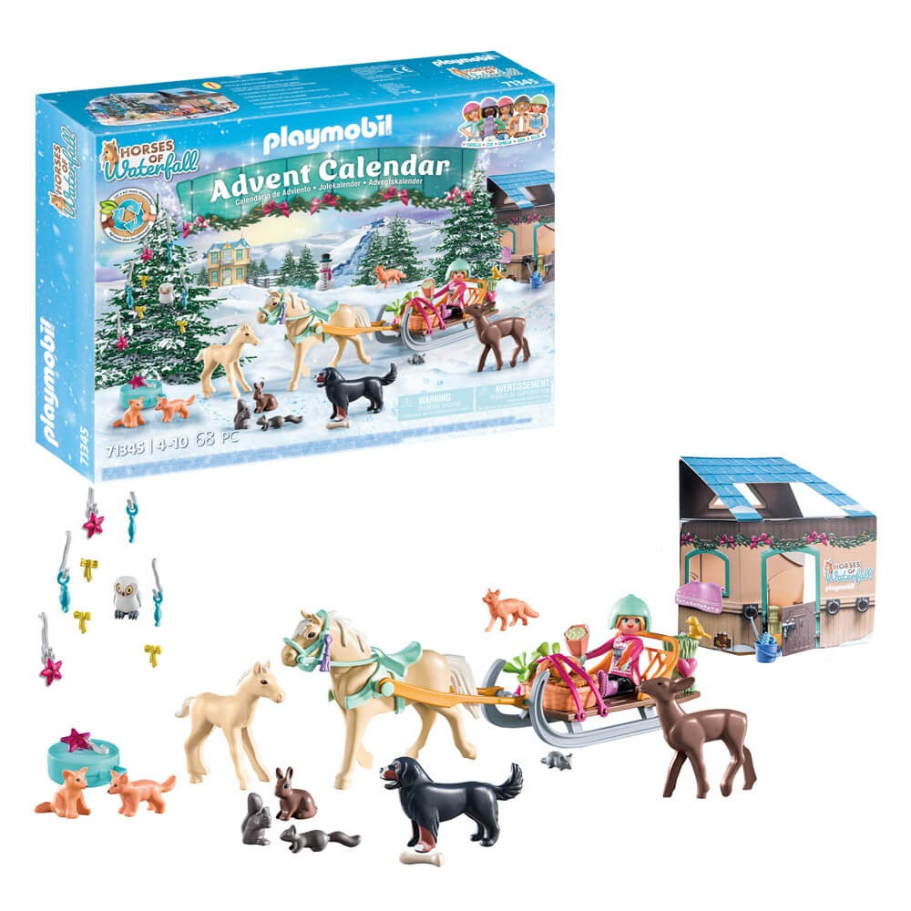 Playmobil Christmas Advent Calendar - Christmas Sleigh Ride  71345