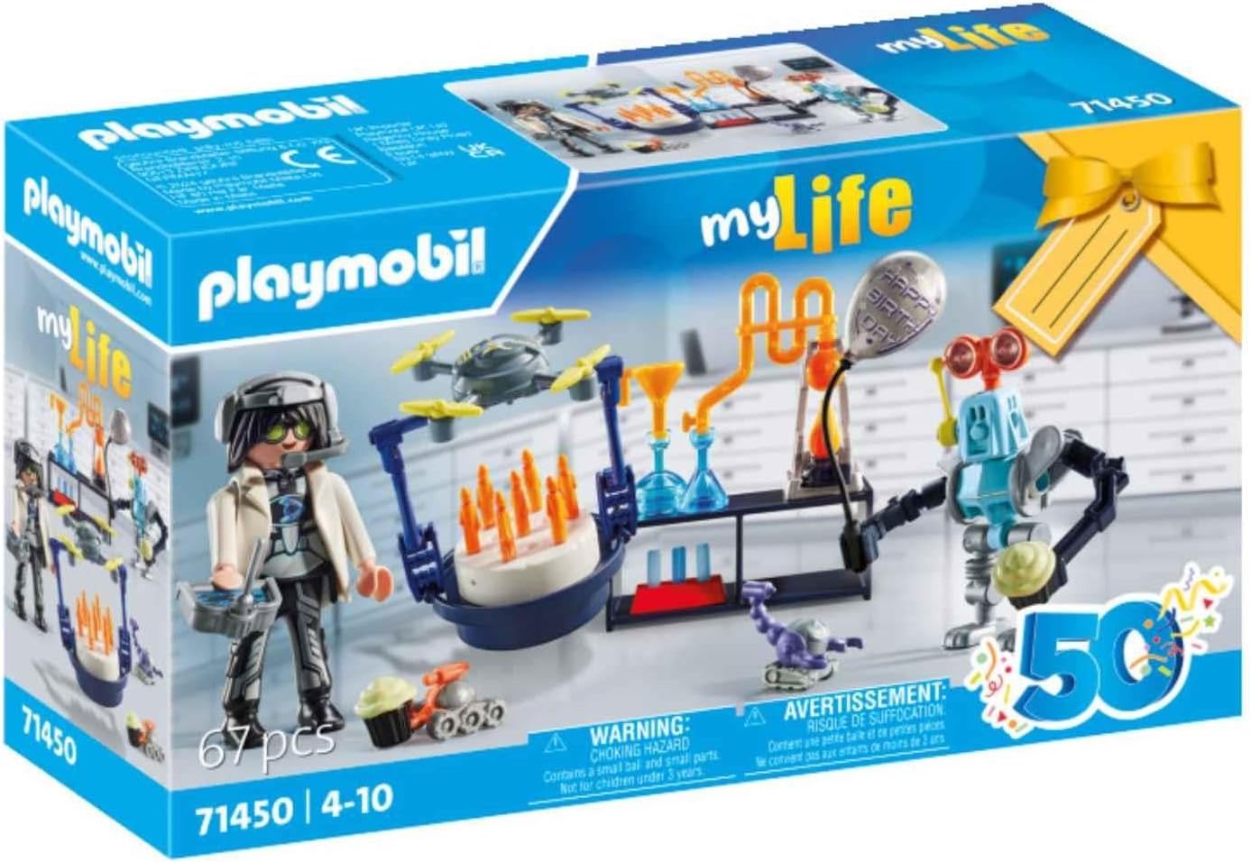 Playmobil Researchers with Robots - 71450