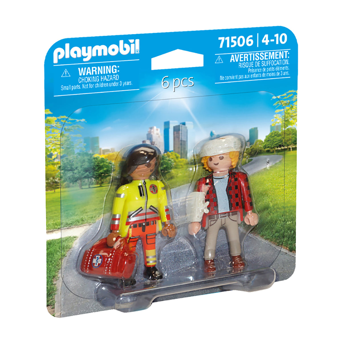 Playmobil Duo Pack Paramedic with Patient - 71506
