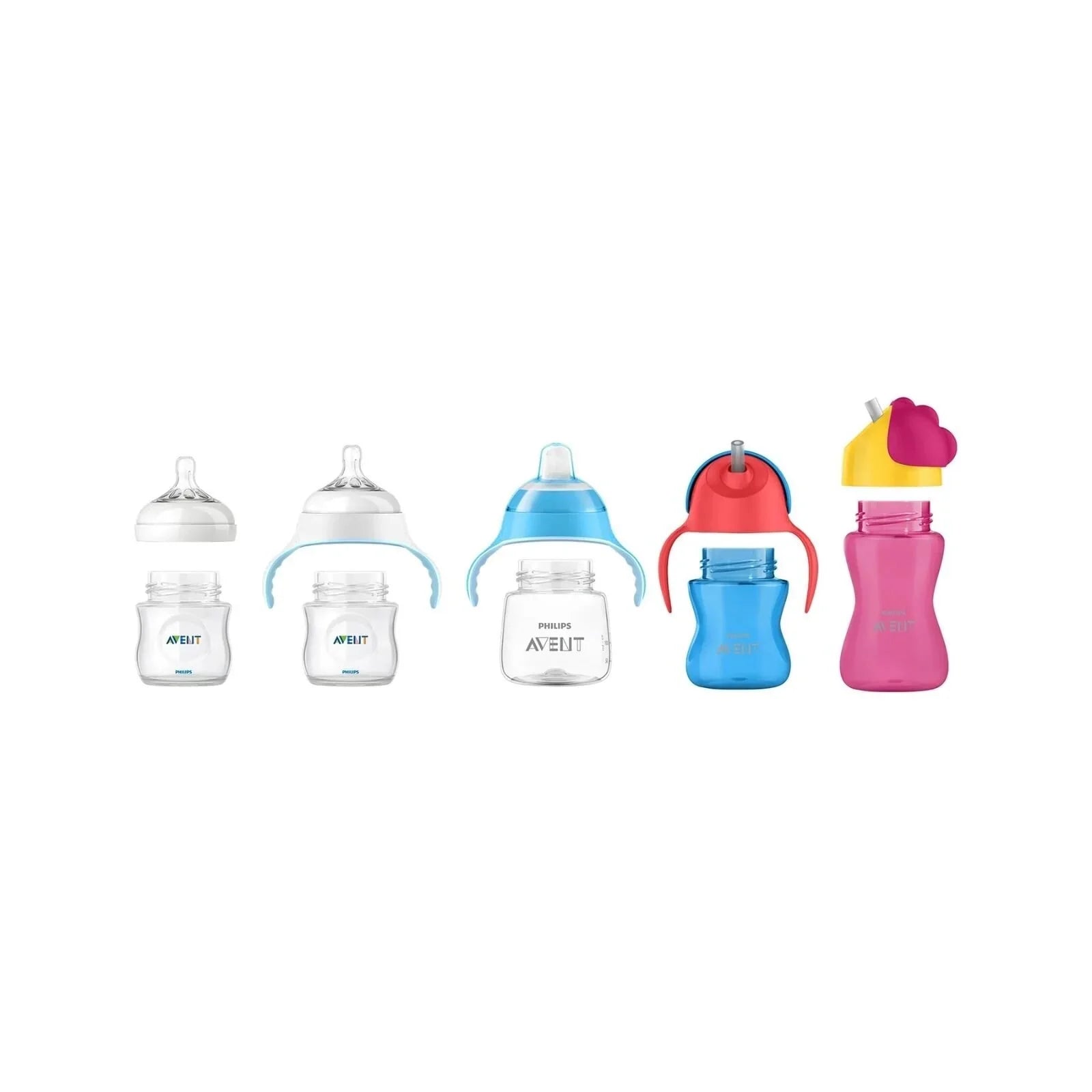 Philips Avent Training Cup with Straw 12+ months 300 ml - Pink