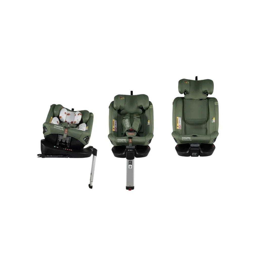 Cosatto Get Set Grow Plus i-Size Group 0+/1/2/3 360 Car Seat - Hoglet