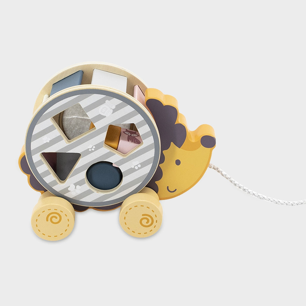 Wooden Hedgehog Sorting Wheel