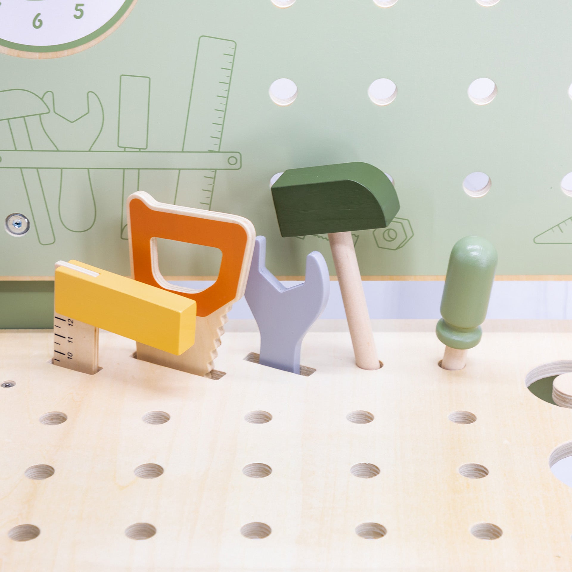 Wooden Tool Bench