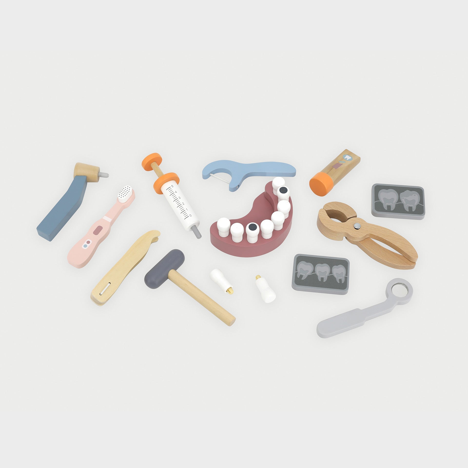 Wooden Dentist Set
